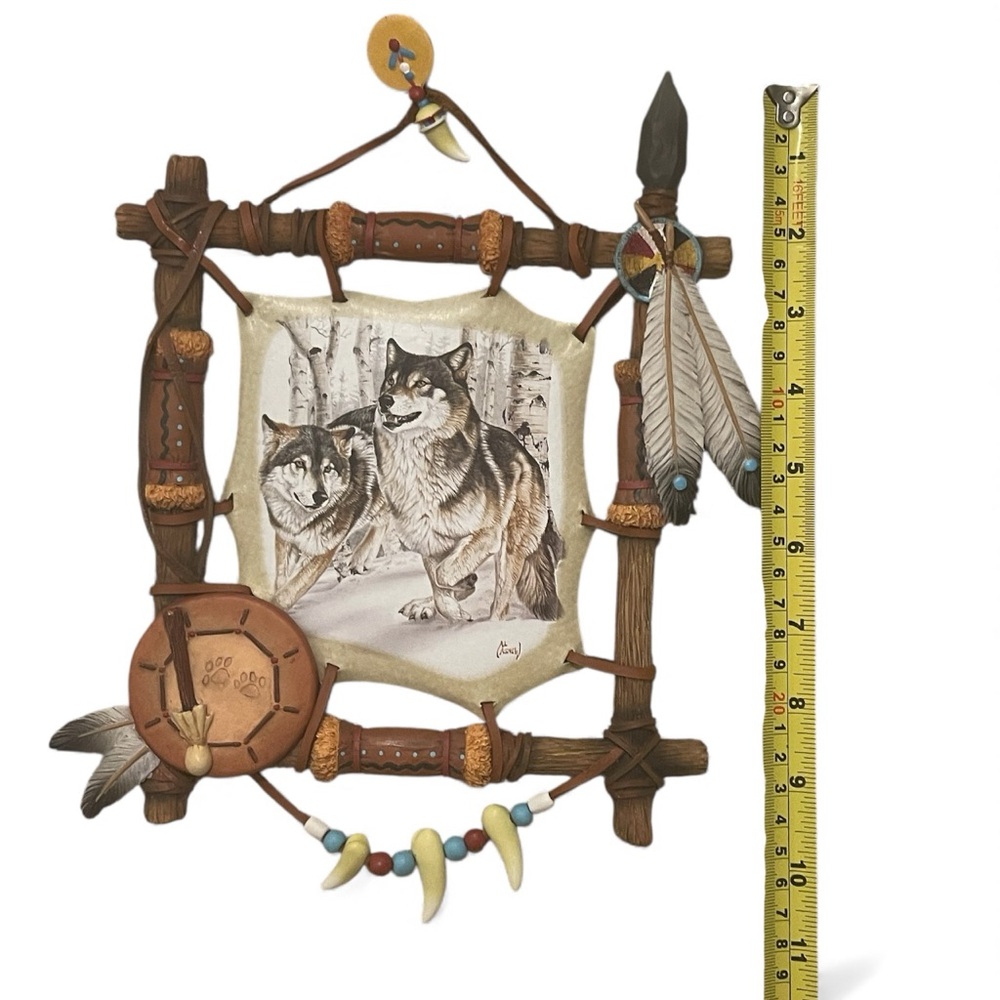 Bradford Exchange Wall Plaque limited-Edition Native American-Inspired Style New - Picture 8 of 11